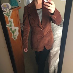 Vintage velvet jacket